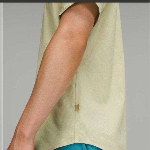 Lululemon Airing Easy Long Sleeve Shirt Heathered Dew Green - Picture 5 of 13